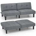 Canapé-lit futon convertible pliable avec 6 positions réglables - Voir détails