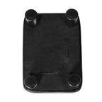 Petit repose-pieds rectangulaire en cuir PU, pouf, repose-pieds moderne
