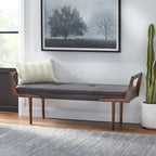 Banc en tissu d'ameublement