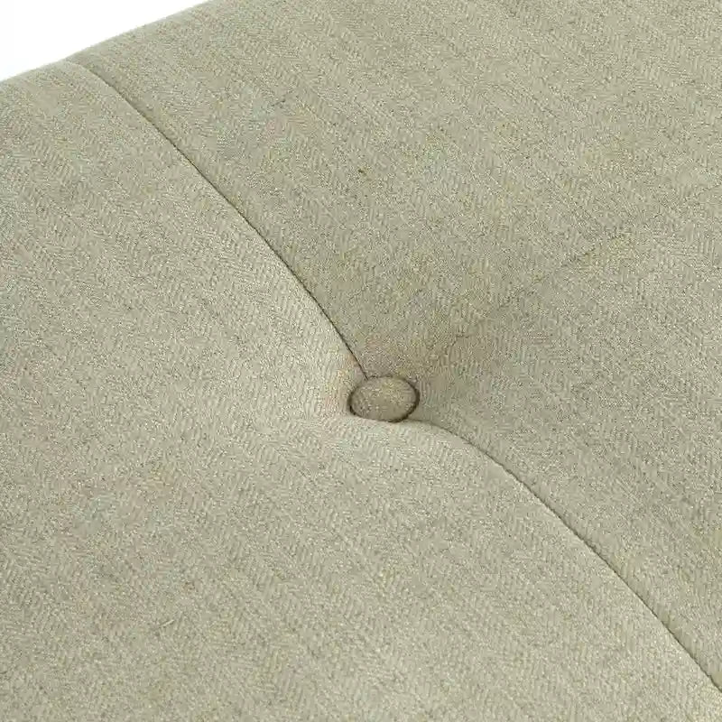 Banc en tissu d'ameublement