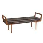Banc en tissu d'ameublement