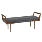Banc en tissu d'ameublement