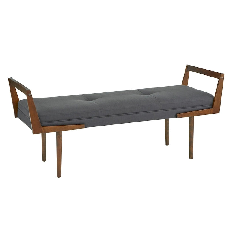 Banc en tissu d'ameublement