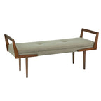 Banc en tissu d'ameublement