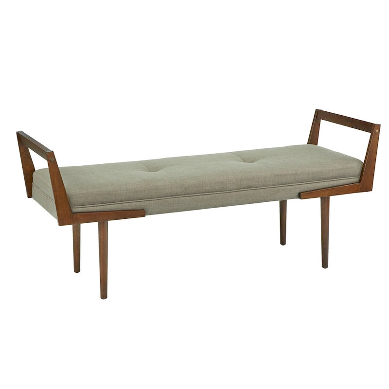 Banc en tissu d'ameublement