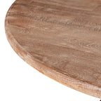 Table à manger ronde en manguier
