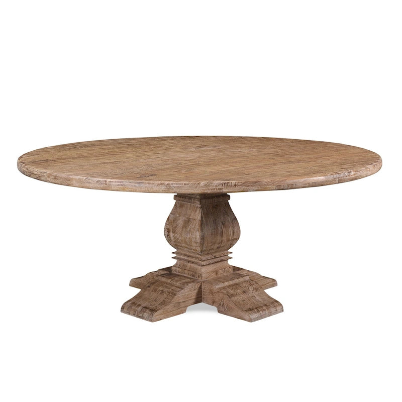 Table à manger ronde en manguier