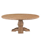 Table à manger ronde en manguier