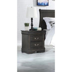 Table de chevet en merisier