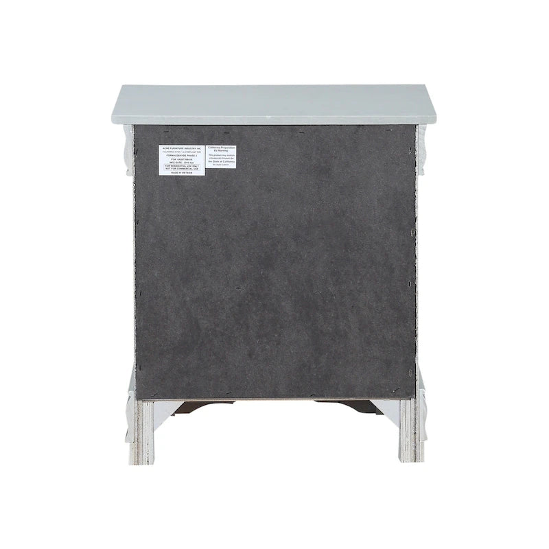 Table de chevet en merisier