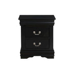 Table de chevet en merisier