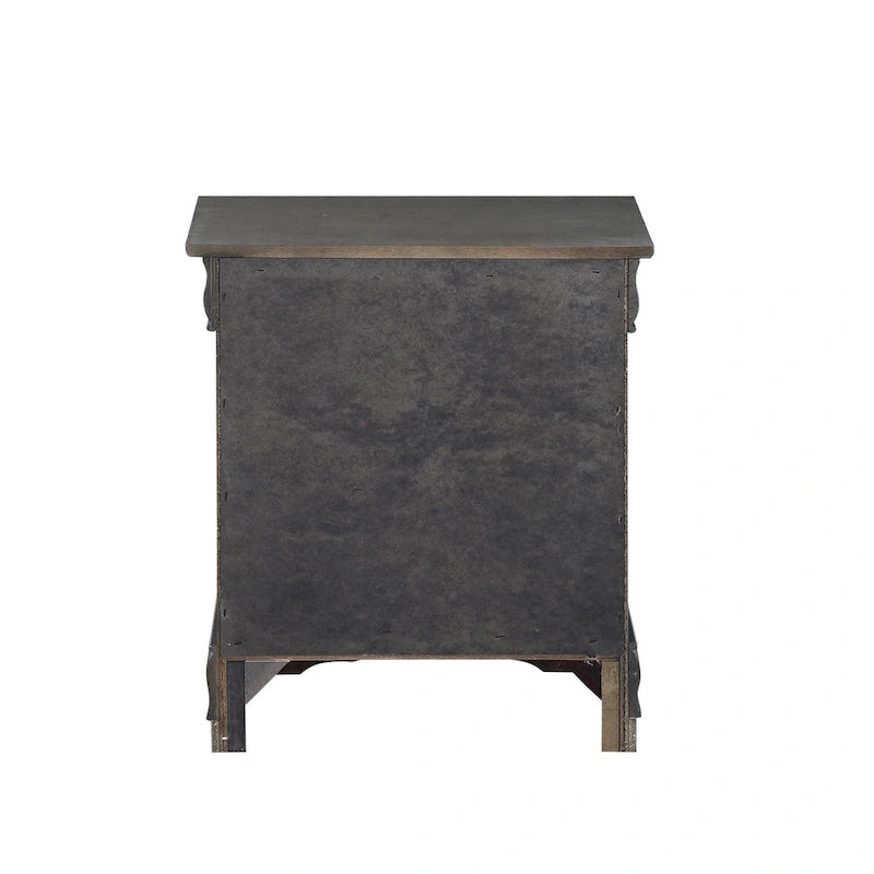 Table de chevet en merisier
