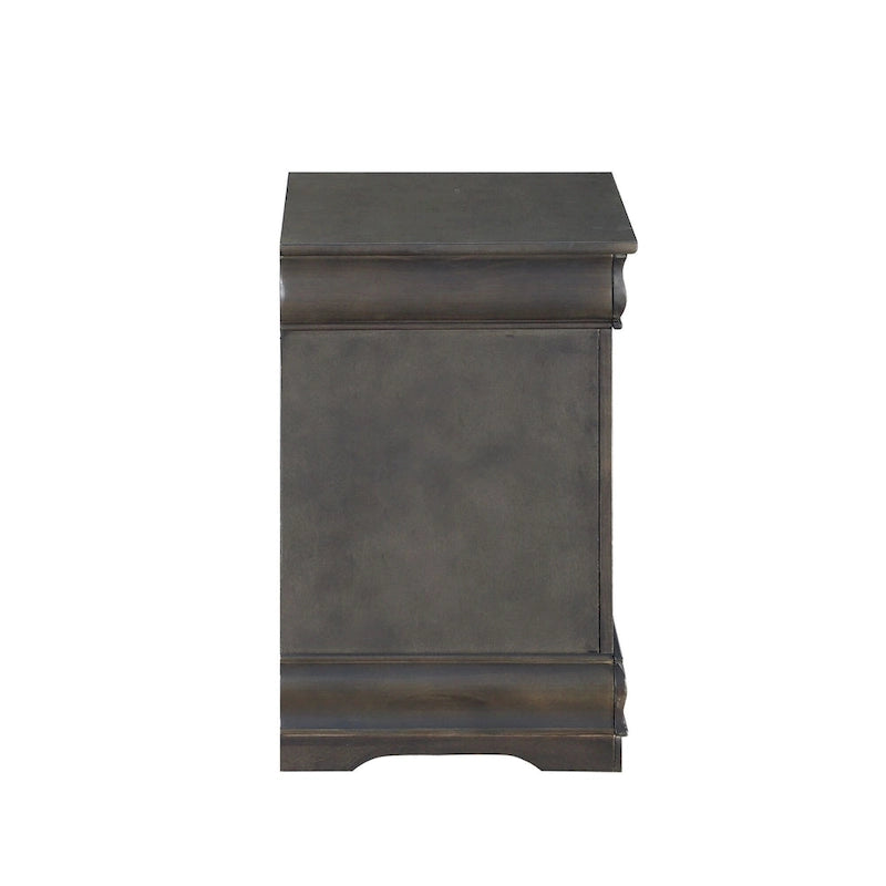 Table de chevet en merisier
