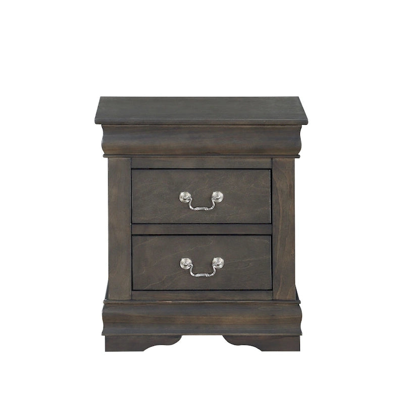 Table de chevet en merisier