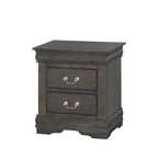 Table de chevet en merisier