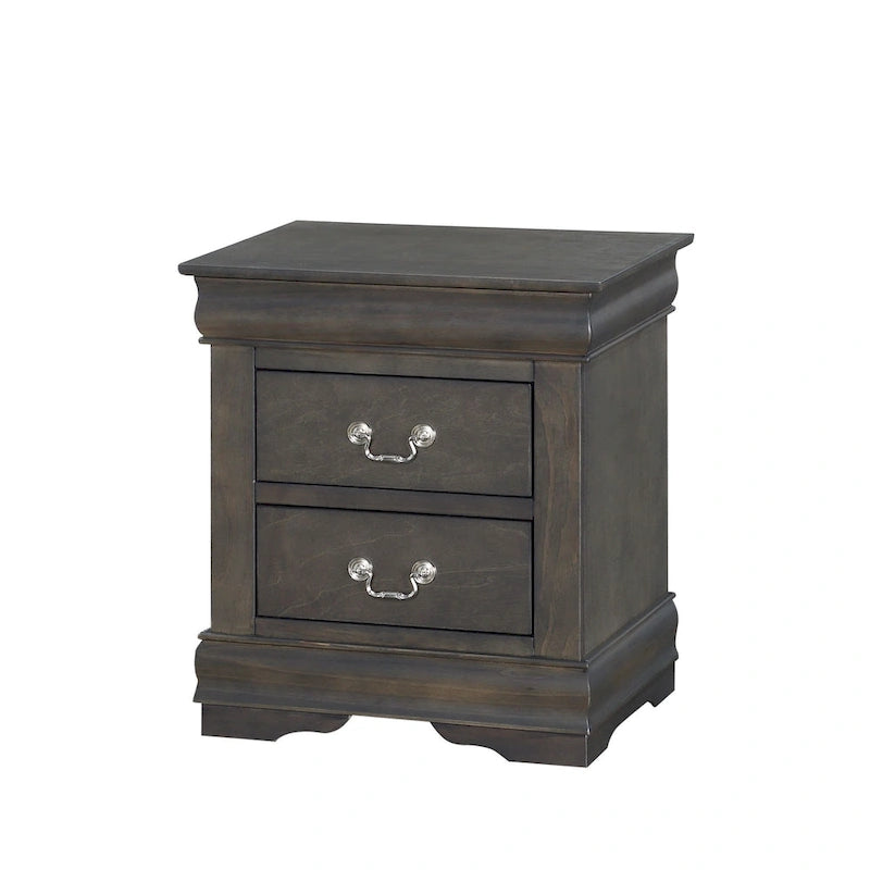 Table de chevet en merisier