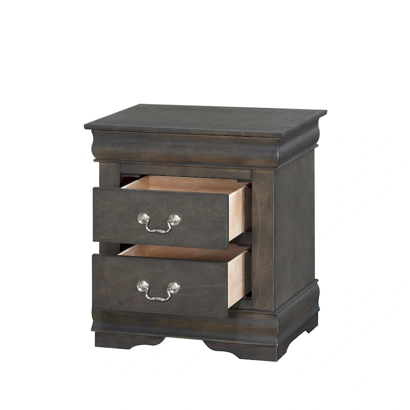 Table de chevet en merisier