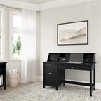 Bureau informatique 54 W avec organiseur de bureau