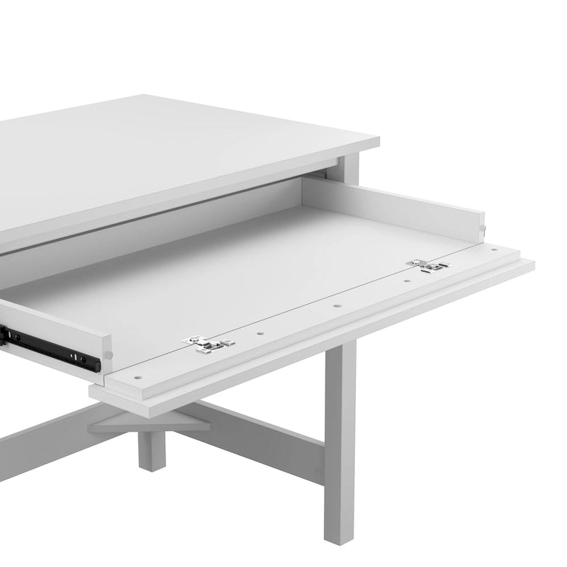 Bureau informatique 54 W avec organiseur de bureau