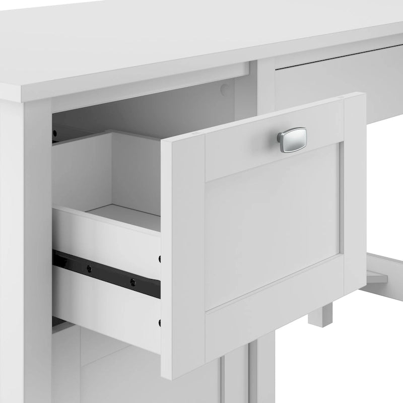 Bureau informatique 54 W avec organiseur de bureau