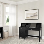 Bureau informatique 54 W avec organiseur de bureau