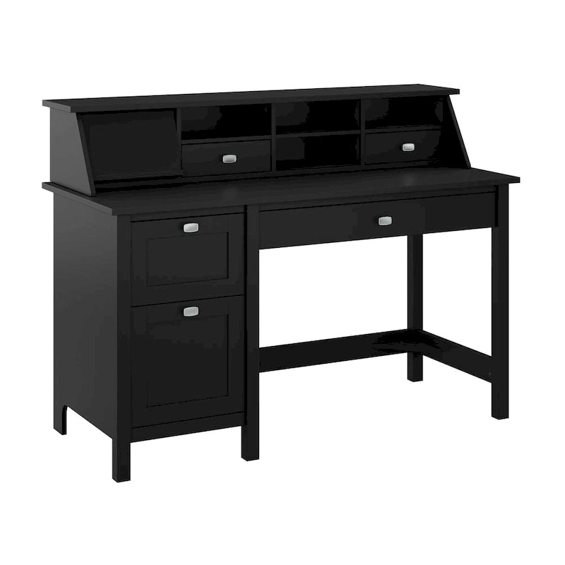 Bureau informatique 54 W avec organiseur de bureau