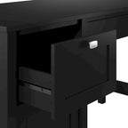 Bureau informatique 54 W avec organiseur de bureau