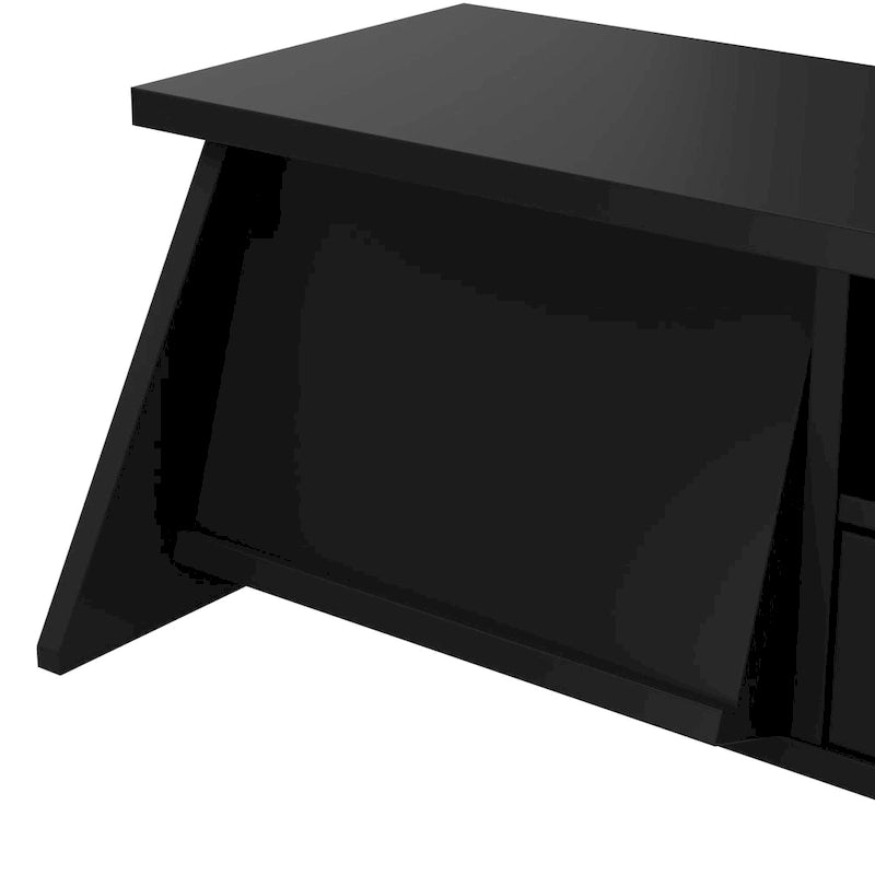 Bureau informatique 54 W avec organiseur de bureau
