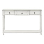 Console D'Entrée avec Tiroirs et Étagère Projetés