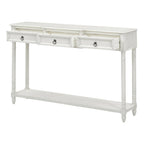 Console D'Entrée avec Tiroirs et Étagère Projetés