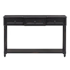 Console D'Entrée avec Tiroirs et Étagère Projetés
