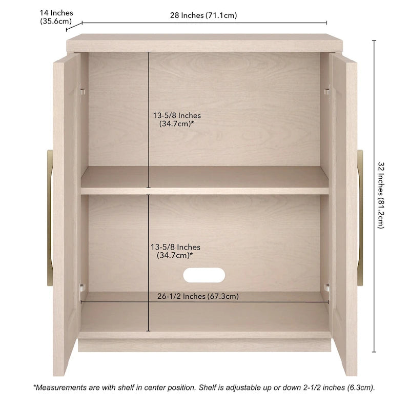 Buffet d'appoint rectangulaire de 71 cm – 71 cm de large