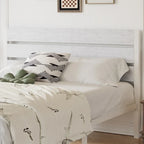 Cadre de lit plateforme marron/ardoise/noir avec tête de lit en bois – Lit simple/double/grand lit, 1 à 2 personnes