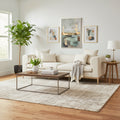 Dora 103 Upholstered Sofa, Beige