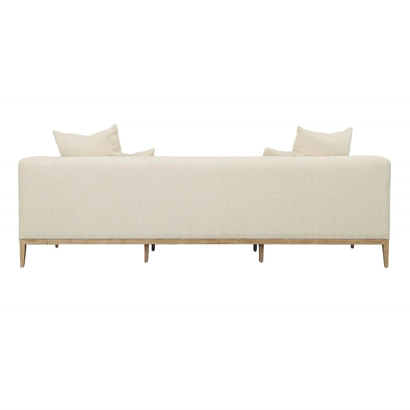 103 Canapé rembourré, beige