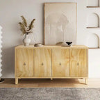 Accent Cabinet4 Door Storage Cabinet Dining Sideboard