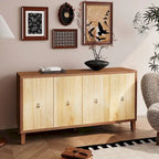Armoire de rangement 4 portes / Buffet de salle à manger / Meuble d'appoint