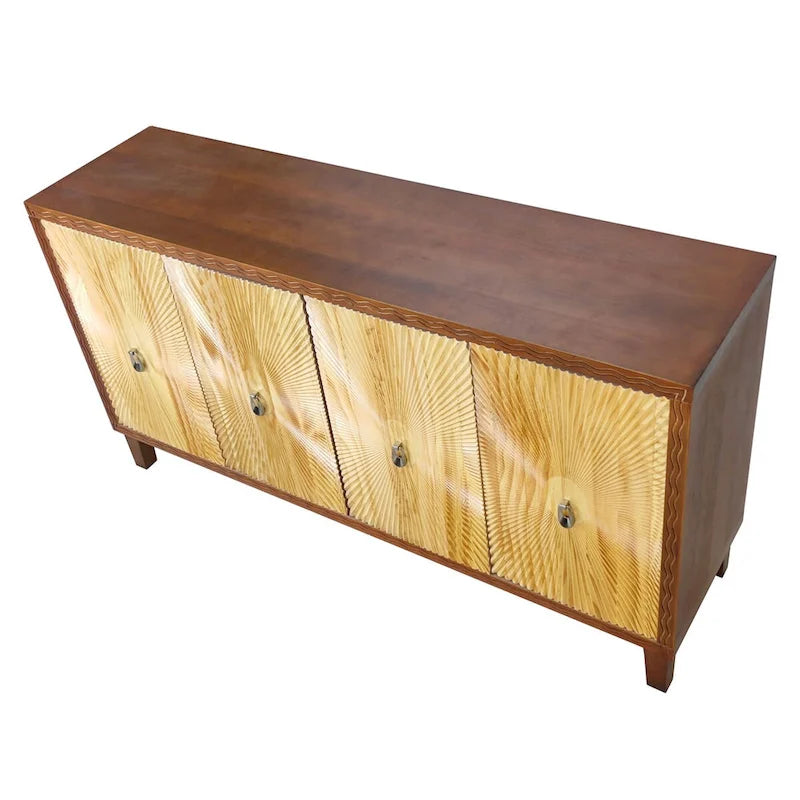 Armoire de rangement 4 portes / Buffet de salle à manger / Meuble d'appoint