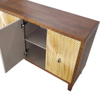 Armoire de rangement 4 portes / Buffet de salle à manger / Meuble d'appoint