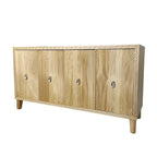 Armoire de rangement 4 portes / Buffet de salle à manger / Meuble d'appoint