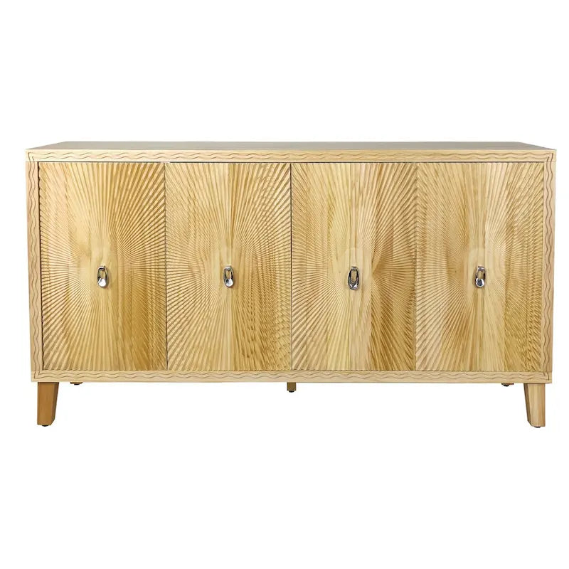 Armoire de rangement 4 portes / Buffet de salle à manger / Meuble d'appoint