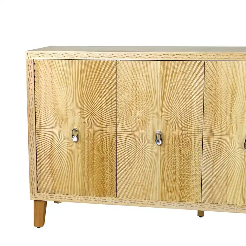 Armoire de rangement 4 portes / Buffet de salle à manger / Meuble d'appoint