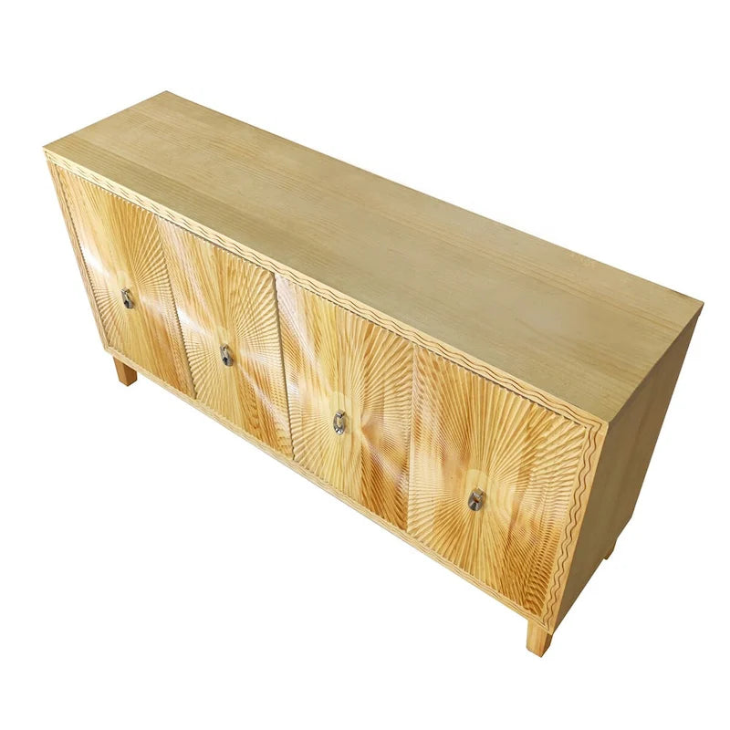 Armoire de rangement 4 portes / Buffet de salle à manger / Meuble d'appoint