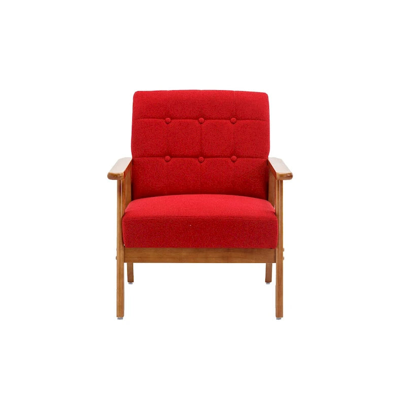 Lot de 2 fauteuils d'appoint avec table d'appoint, pour salon, chambre, bureau - 78 cm H x 64,5 cm L x 71 cm P